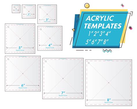 34+ Acrylic Sewing Pattern Templates