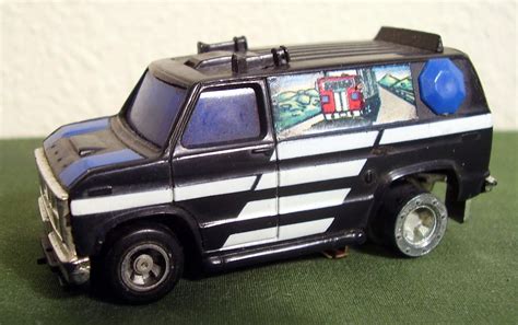 Buy 1977 Ideal Van Slot Car Black w/ Truck on side Online at Low Prices ...