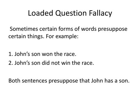 Image result for Loaded Label Fallacy Examples