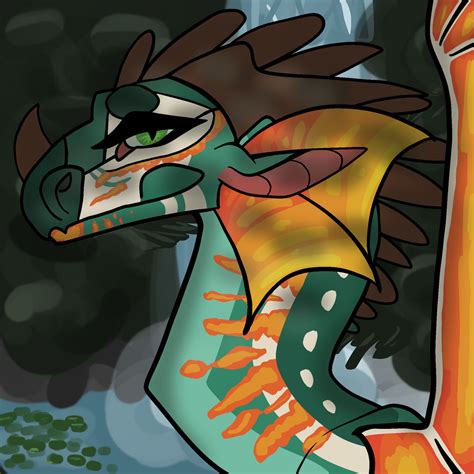 QUEEN GLORY // Wings of Fire fanart by WaterfallTheArtist on DeviantArt