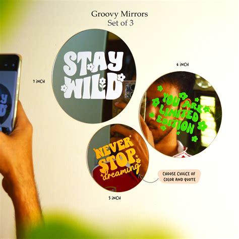 Fantastick's Groovy Quote Mirrors: Ideal Custom Gifts