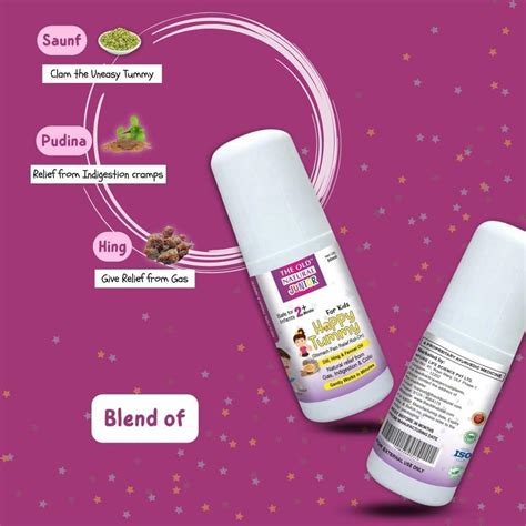 Buy Kids Colic Relief Happy tummy Roll On 50ml at The Old Natural