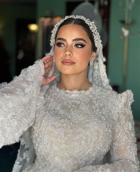 Egyptian bride عروسه مصريه | Bride dress simple, Pretty wedding dresses, Bride