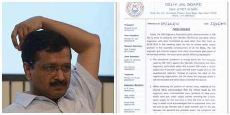 Arvind Kejriwal used 'foul language', allege Delhi Jal Board employees ...