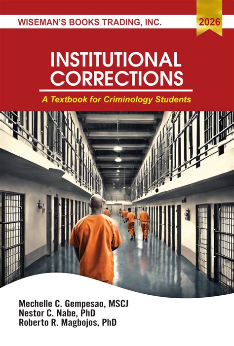 Institutional Corrections - Wiseman's Books Trading Inc.