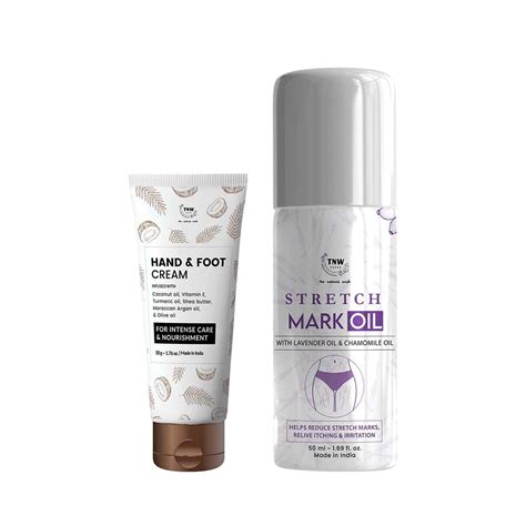 Buy TNW-THE NATURAL WASH BODY CARE COMBO WITH STRETCH MARK OIL SUITABLE ...