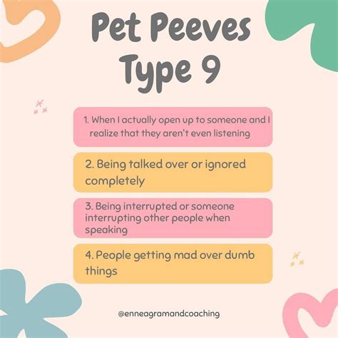 Pet Peeves Test at Pamela Beeler blog