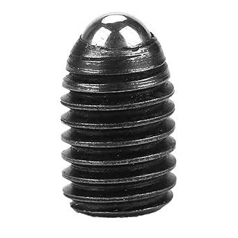 Ball Plunger, 10Pcs Hex Socket Screw Thread Carbon Steel M8 12mm 16mm ...