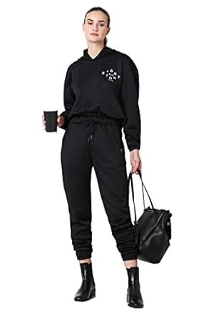 Van Heusen Athleisure Women Relaxed Fit Joggers - Polyester Fleece ...