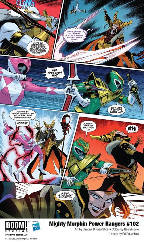 MIGHTY MORPHIN POWER RANGERS #102 First Look - BOOM! Studios
