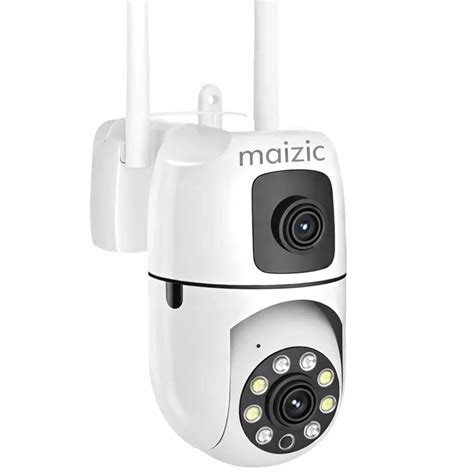 Buy Maizic Smarthome Dual Lens Mini Fox | 5+5MP WiFi CCTV Camera with ...