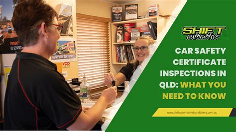 Car Safety Certificate Inspections in QLD: What You Need to Know - Shift Automotive