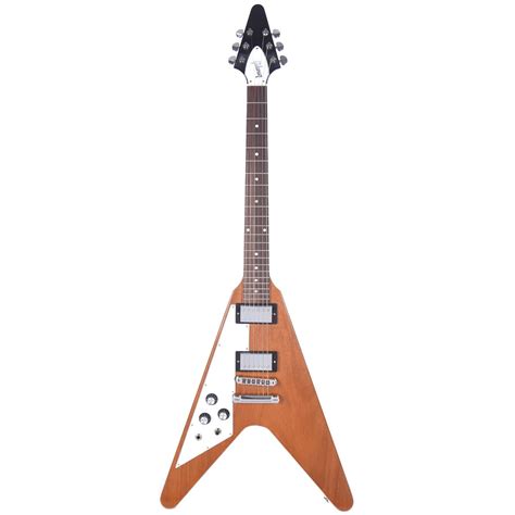 Gibson USA Flying V 2019 Antique Natural LEFTY – Chicago Music Exchange