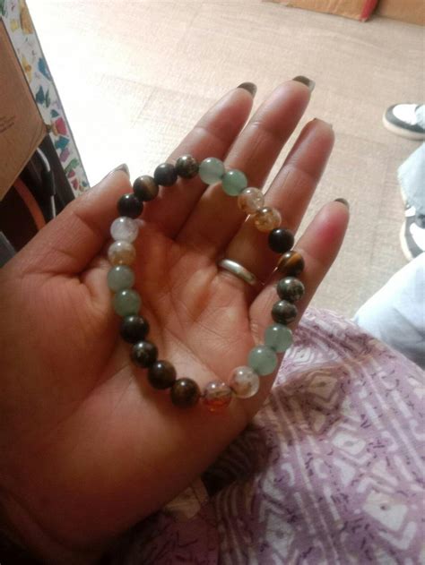 Money Magnet Fusion Band - Pyrite, Tiger Eye, Citrine & Aventurine Bea ...