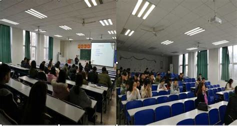 土木系学生参加关于学历提升讲座-滁州职业技术学院
