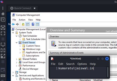 Windows Computer Management compmgmt | Hacking Truth.in