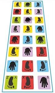 Ramkia Hopscotch Game | Jumbo Kids Play Mat (40" X 108" Inches ...