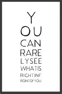 Inephos 'You Can Rarely See' Poster Paper Print - Quotes & Motivation ...