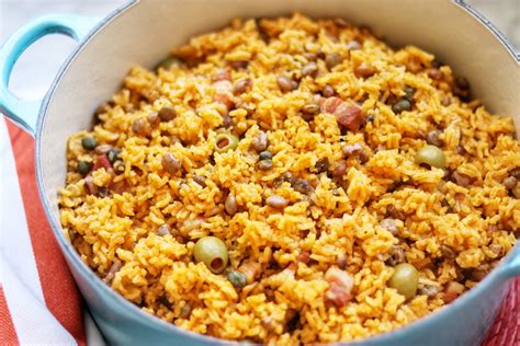 Arroz con Gandules (Rice with Pigeon Peas) recipe - Fab Everyday