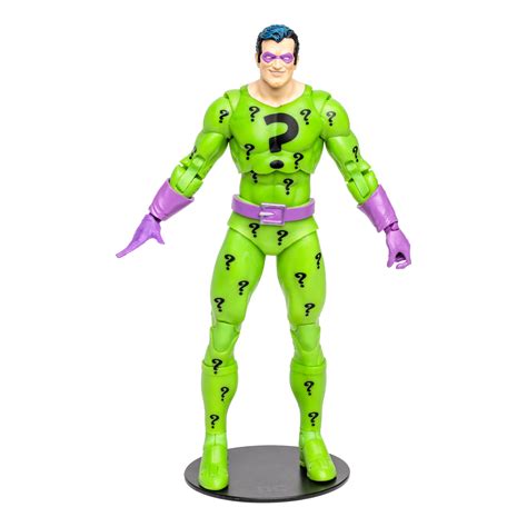Amazon.com: McFarlane Toys - DC Multiverse The Riddler (DC Classic) 7in ...