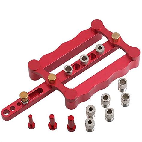 Buy Joywayus Self Centering Dowelling Jig Wood Dowel Hole Drilling ...