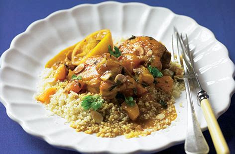 Chicken tagine with apricots | Tesco Real Food