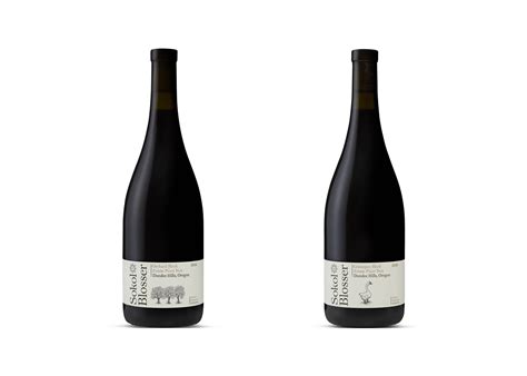 Sokol Blosser Wine Label Illustrations on Behance