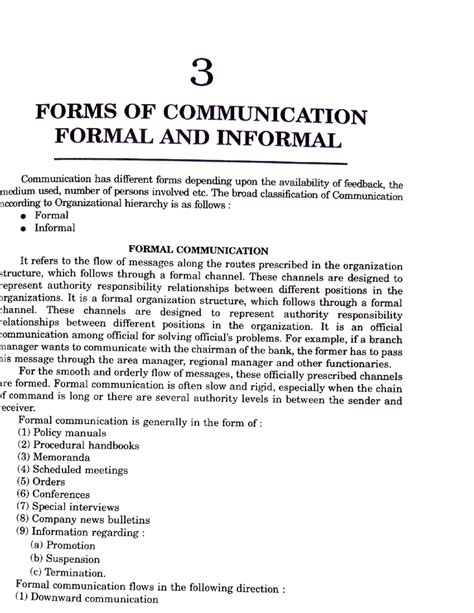 Formal communication - Best material - 3 FORMS OF COMMUNICATION FORMAL ...