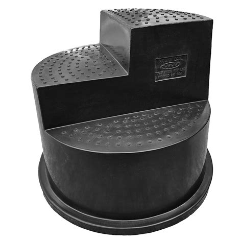 AgBoss Mount Ease Horse Mounting Block | Black | 780181 | The Grit
