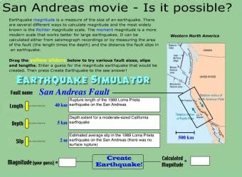 Earthquake Simulator 的图像结果