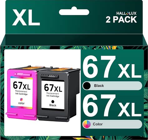 Amazon.com: LemeroUexpect Remanufactured 67XL Ink Cartridges ...
