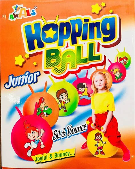 AWALS PRiQ Junior Hopping Ball For Kids - Sit & Bounce - PRiQ Junior ...