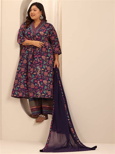 Buy Daily Wear Plus Size Suits For Women Online In India | Libas