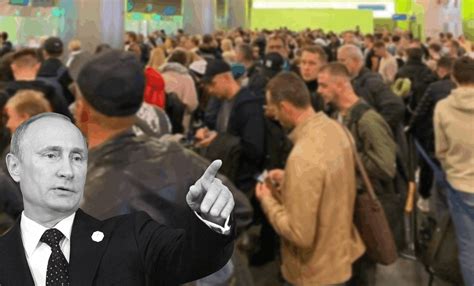 “I Don’t Want To Die!” Russians Flee As Putin Orders ‘Partial Military ...