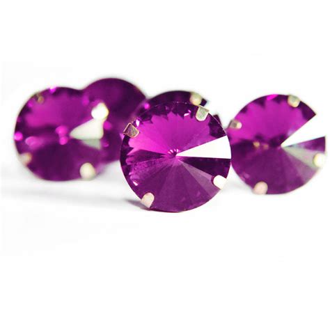 18mm round rivoli with metal holder – embroiderymaterial.com