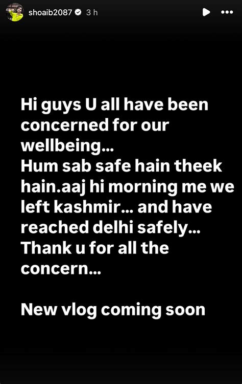 Dipika Kakar & Shoaib Ibrahim Reveal They Left Kashmir Before Pahalgam ...