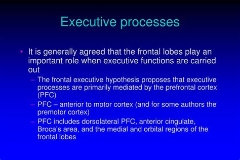 Image result for Executive Control Processes