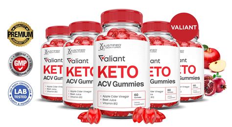 (5 Pack) Valiant Keto ACV Gummies 1000MG Dietary Supplement 300 Gummys - Walmart.com