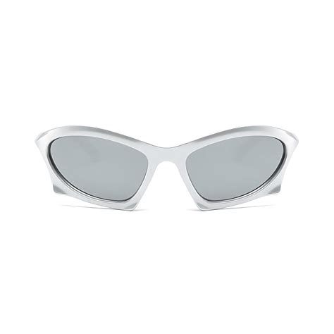 Futuristic Series Bat Y2K Sunglasses - Silver – 4Flaunt
