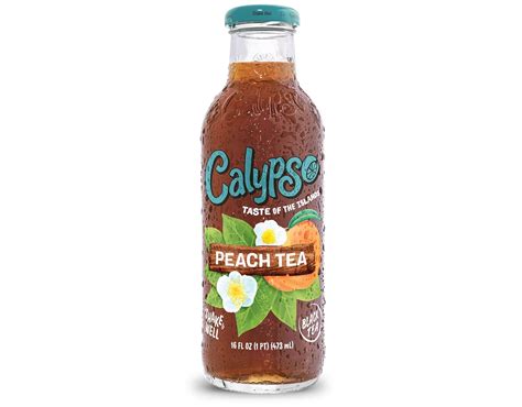 Calypso Peach Iced Tea - 12 Pack of 16 Fl Oz Glass India | Ubuy
