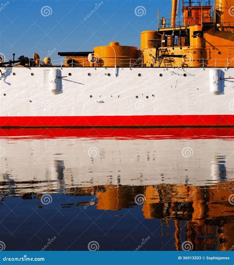 The Protected Cruiser USS Olympia, in Philadelphia Stock Image - Image ...