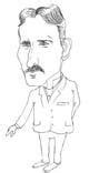 Entry #2 by boa1970 for Line Drawings of Thomas Edison and Nikola Tesla ...