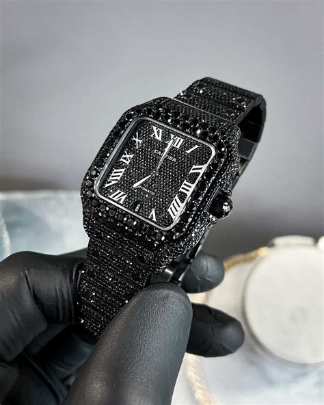 20 Photos of Iced Out Cartier Watches • Petite in Paris