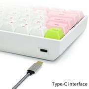 Buy BINYOU SK61 61 Key Custom RGB Optical Switch Mechanical Keyboard ...