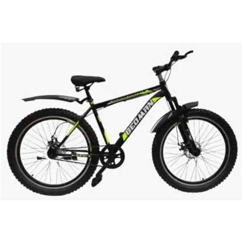 Geoman 26T Single Speed Cycle Dual Disc Brake Front Suspension Bicycle ...