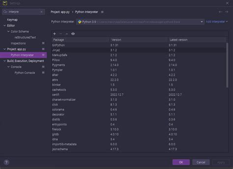 Image result for PyCharm Interpreter Empty