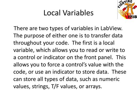 Local Variable LabVIEW 的图像结果