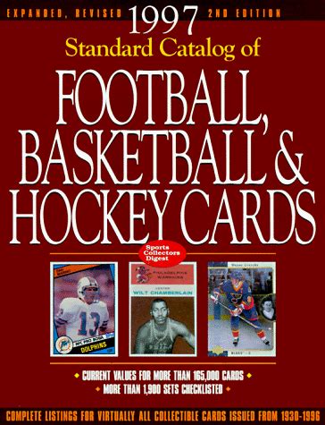 Buy Standard Catalog of Football, Basketball & Hockey Cards (Standard ...
