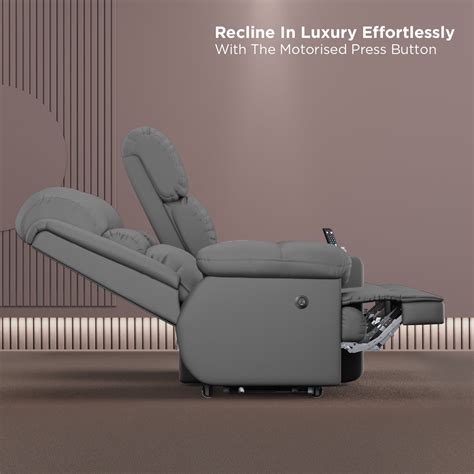 2 Seater Recliner Sofa - Luxe Motorised Recliner Sofa