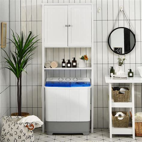 Giantex Over The Toilet Storage Cabinet W 2-Door India | Ubuy